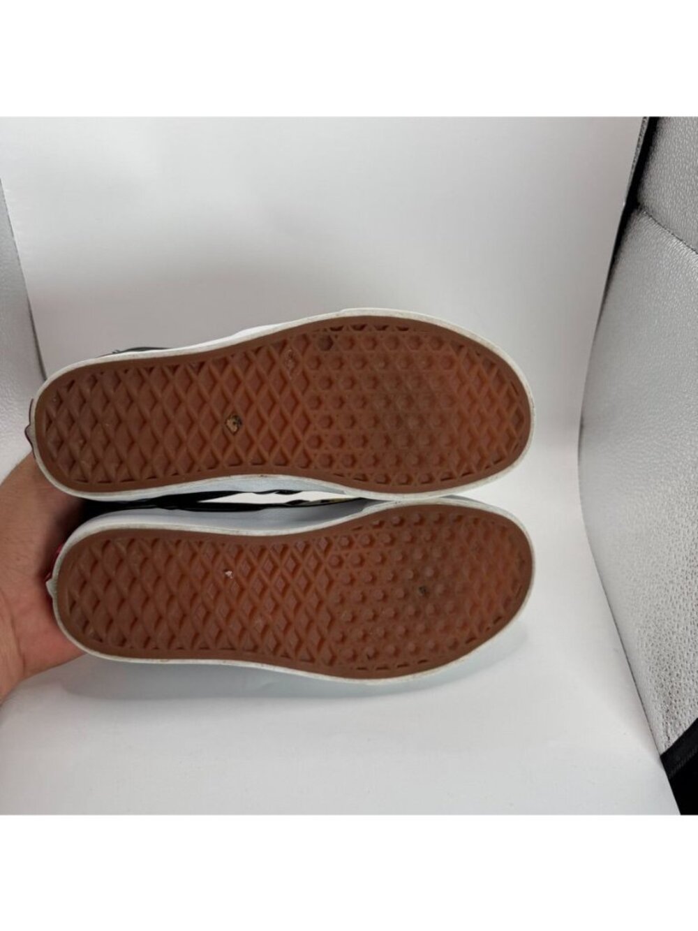 Vans Sunflower Checkerboard Slip-On Shoes Womens Size 6 Casual Canvas Skate Snea - Picture 8 of 9